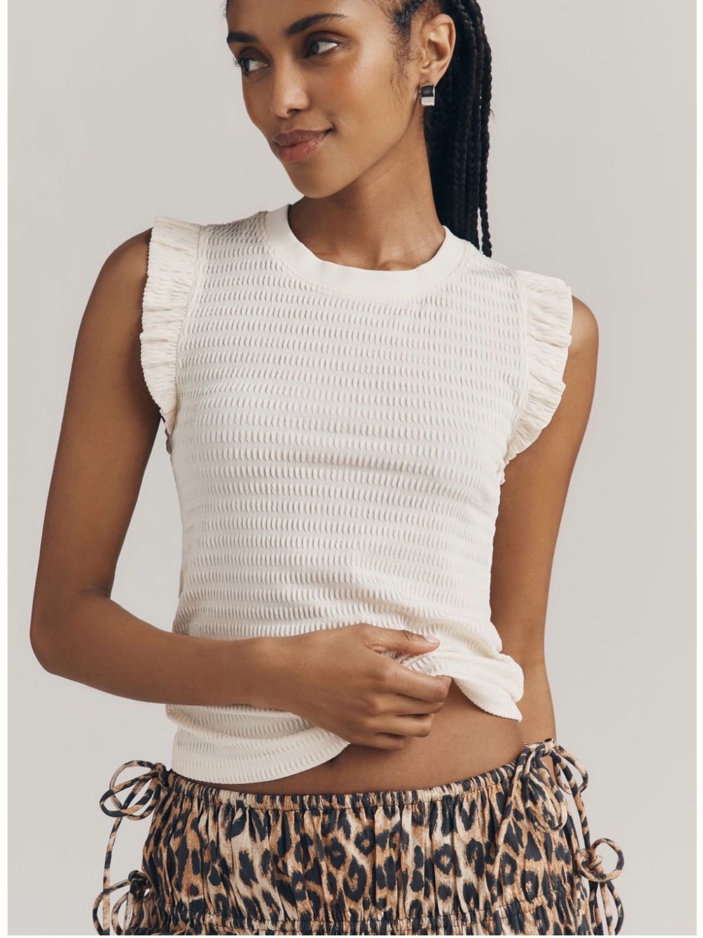 Maeve Sugar Swizzle Tank Top